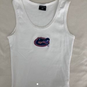 hype and vice ribbed white tank top
embroidered Florida gators